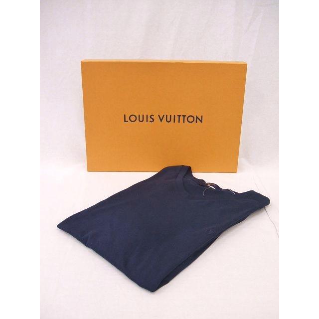 LOUIS VUITTON VCCM09 カットソー サイズ5L 半袖Tシャツ ネイビー LOUIS VUITTON VCCM09 カットソー サイズ5L 半袖Tシャツ ネイビー