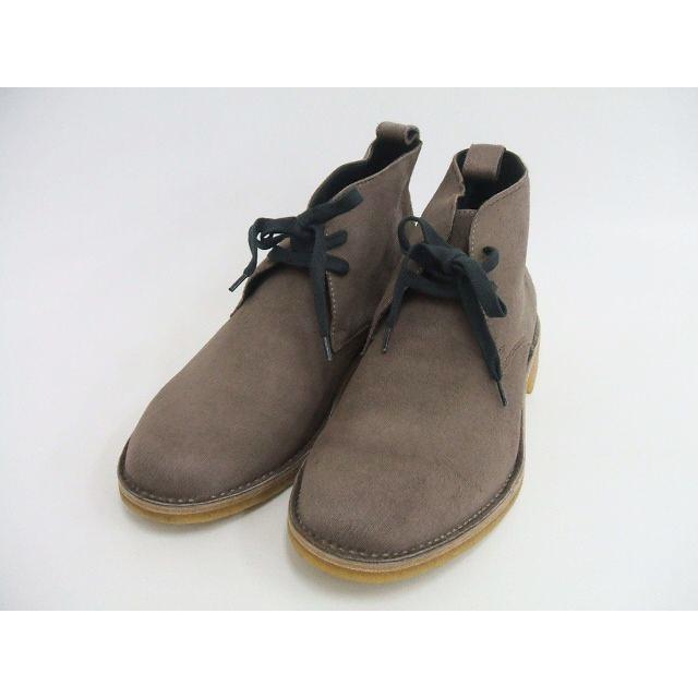 BOTTEGA VENETA チャッカブーツ サイズ41 ブーツ グレー系 メンズ 