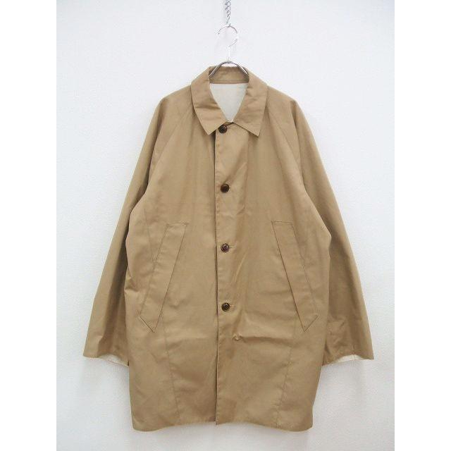 ANEI AN0191S1302F800 2-SIDE CAR COAT リバーシブル ステンカラー 