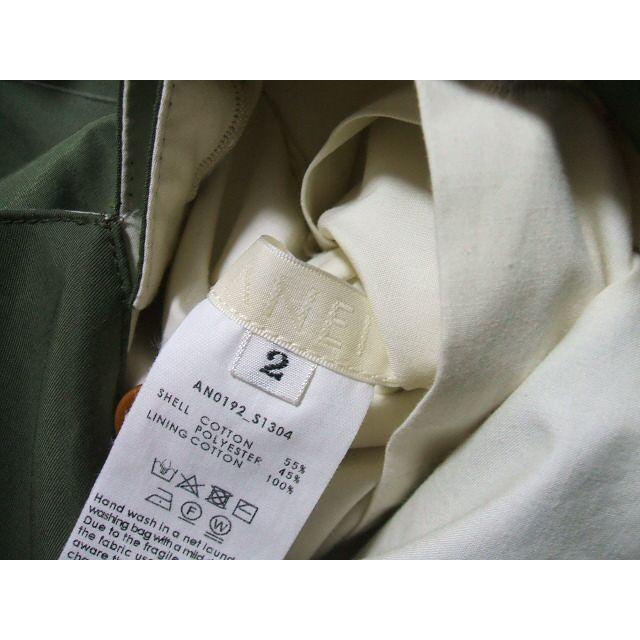 ANEI 2-SIDE CAR COAT/リバーシブルコート/定価79200円 コート カーキ メンズ アーネイ【中古】1-0129M▲ ANEI 2-SIDE CAR COAT/リバーシブルコート/定価79200円 コート カーキ