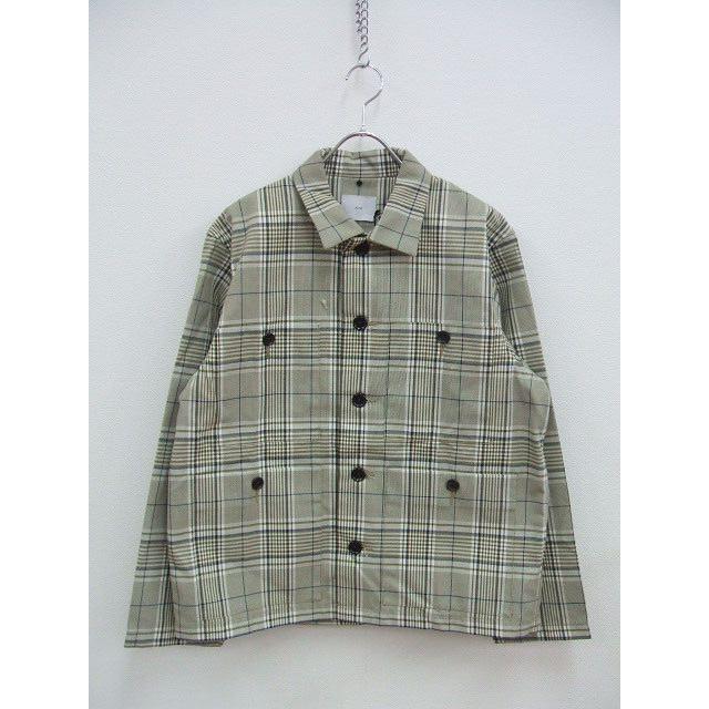ATHA/A1901-T-04/PL/CO HIGH DENSITY FIELD JACKET/チェックフィールド 