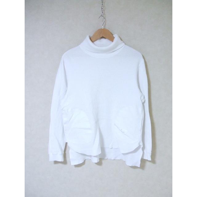 Name./サーマルタートルネックカットソー/1/ホワイト/ネーム 中古 1 