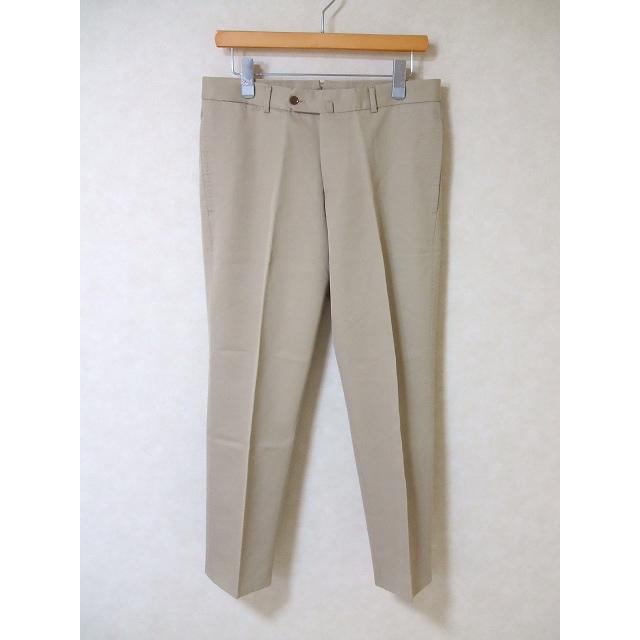 TOMORROWLAND LARUSMIANI MILANO センタープレス パンツ ベージュ