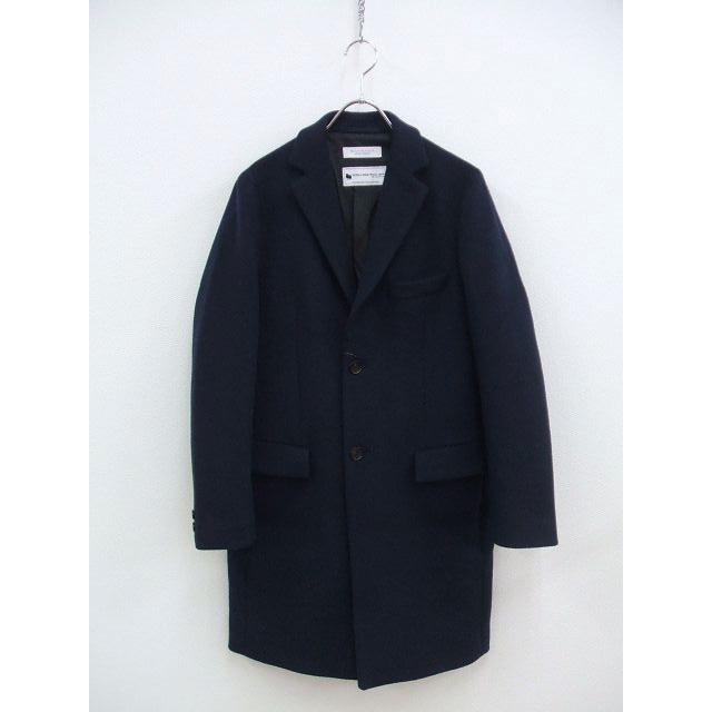 BEAUTY&YOUTH UNITED ARROWS◆チェスターコート/S BEAUTY＆YOUTH UNITED ARROWS BEAUTY&YOUTH チェスターコート ネイビー