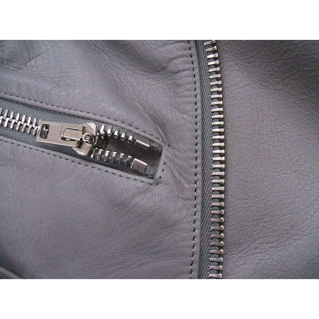 UNUSED US0707 サイズ2 Thinsulate シンサレート レザー ライダース