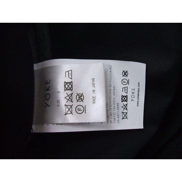 YOKE REVERSIBLE KNIT BAL COLLAR COAT 新品タグ付 リバーシブル