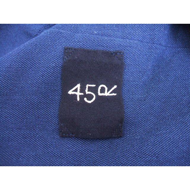 45R/45rpm インディゴカノコJACKET 定価52800円 ジャケット ブルー 