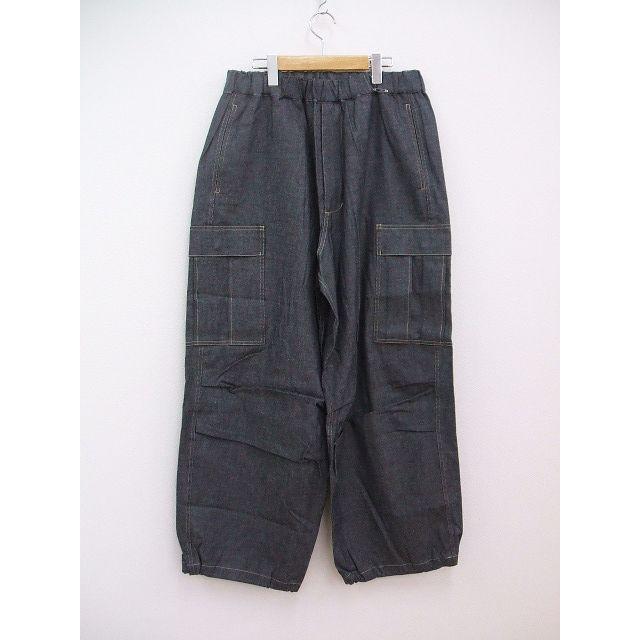 is-ness 定価35200円 NU WIDE 6PK PANTS コットンリネン サイズL 