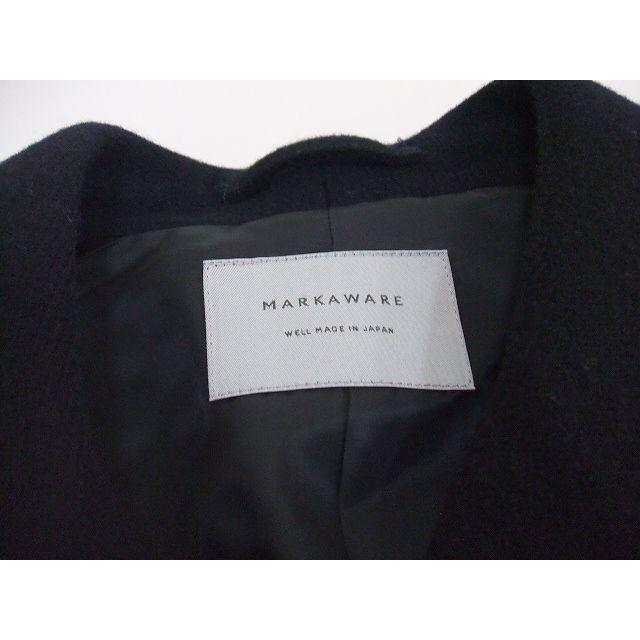 markaware ショールカラーコート ウール サイズ2 ネイビー メンズ 