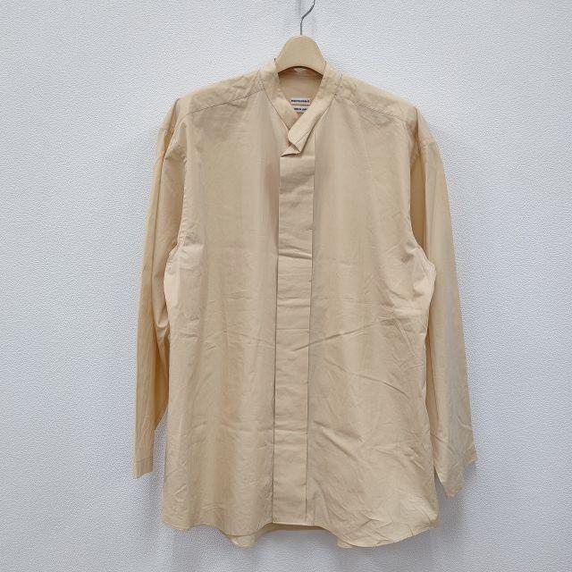 POSTELEGANT TP21A0004 Fine Cotton Broad Relax Shirt 長袖シャツ 