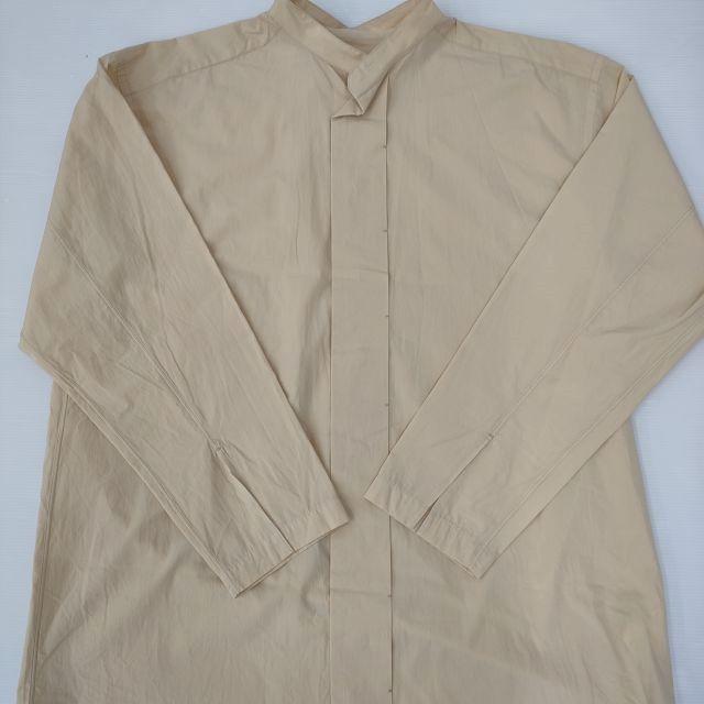 POSTELEGANT TP21A0004 Fine Cotton Broad Relax Shirt 長袖シャツ