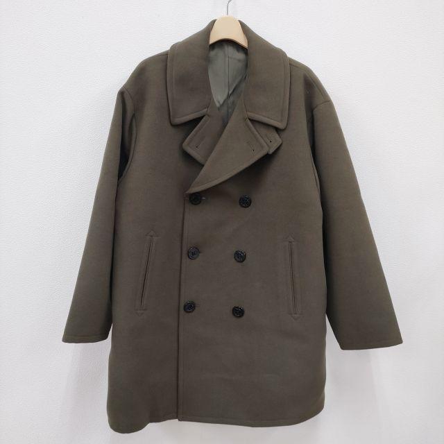 BEAMS 21AW フリース イージー ピーコート 定価28600円 サイズS カーキ 