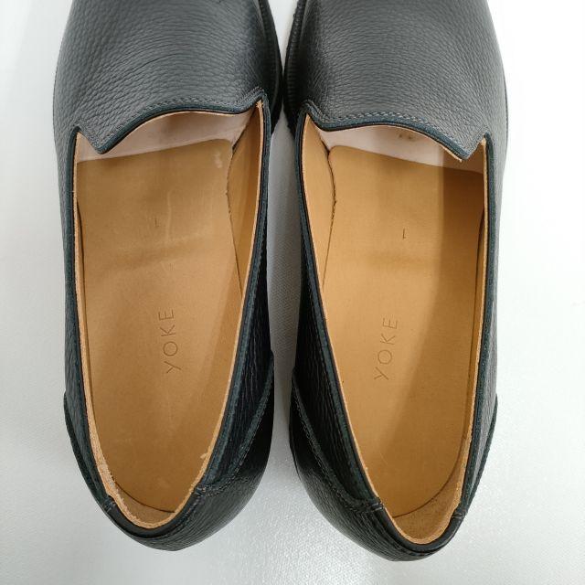 YOKE 新品 プレーントゥ シューズ 定価68200円 サイズ1 25cm