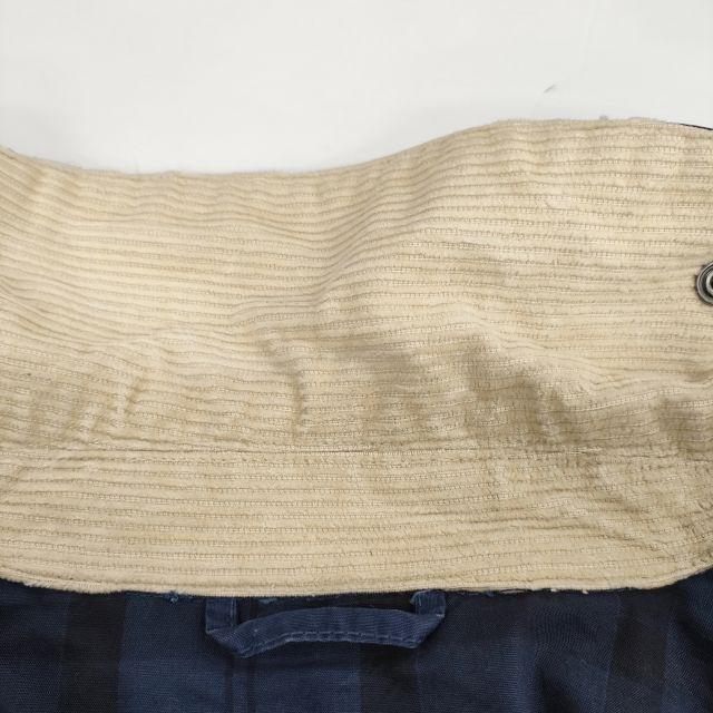 Barbour OVERDYE BORDER ボーダー オーバーダイ ノンオイル 襟 Barbour OVERDYE BORDER ボーダー オーバーダイ ノンオイル 襟