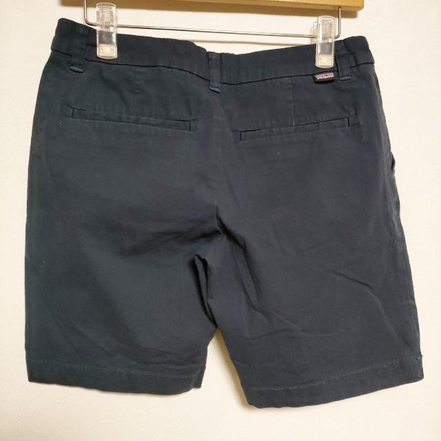 patagonia ORGANIC COTTON オーガニックコットン 57802SP15 コットンショーツ ショートパンツ ネイビー パタゴニア 3-0727S F92590｜kiitti｜02