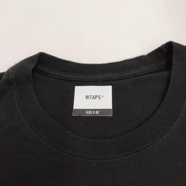 WTAPS visual uparmored プリント バックプリント 半袖Ｔシャツ カットソー ブラック ダブルタップス 3-0624S F92710｜kiitti｜03