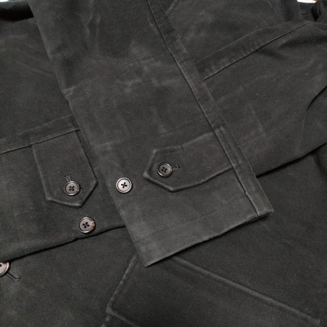 MARGARET HOWELL 579-7210004 モールスキンフーデット コート