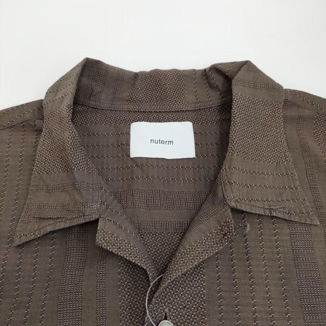 nuterm Willie Open Collar S/S Shirts 定価26400円 サイズM