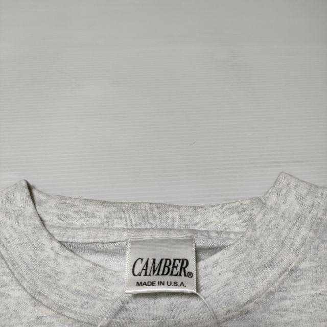 CAMBER 91210 ポケット付き 半袖Tシャツ カットソー ライトグレー 