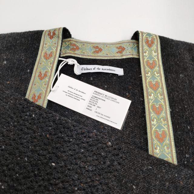 Children of the discordance 新品 NOMADIK LETTERED CARDIGAN