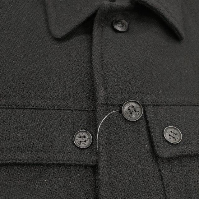 WTAPS 22LTDT-JKM05 CPO JK JACKET WOOLMELTON ウールシャツジャケット