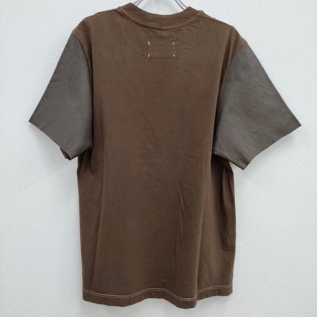 Maison Martin Margiela アーティザナル 袖レザーTシャツ 010 Maison Martin Margiela アーティザナル 袖レザーTシャツ 010