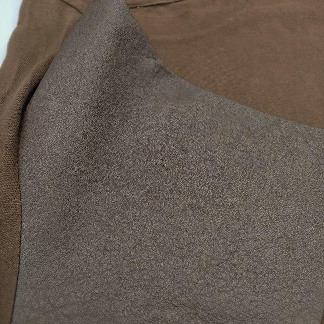 Maison Martin Margiela アーティザナル 袖レザーTシャツ 010 Maison Martin Margiela アーティザナル 袖レザーTシャツ 010