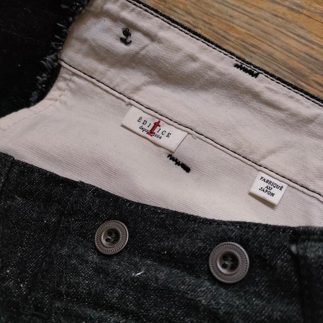 TATAMASS/EDIFICE 別注 ネップデニムパンツ サイズS デニム