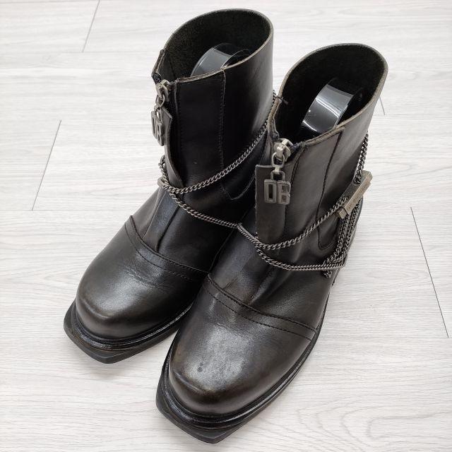 DIRK BIKKEMBERGS シルバーチェーン ワイヤーブーツ 初期 90年代 