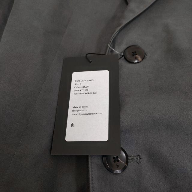 th productsテーラードジャケット 3 2102-JK10D-M204 th products 新品 モールスキンテーラードジャケット 2102-JK10D