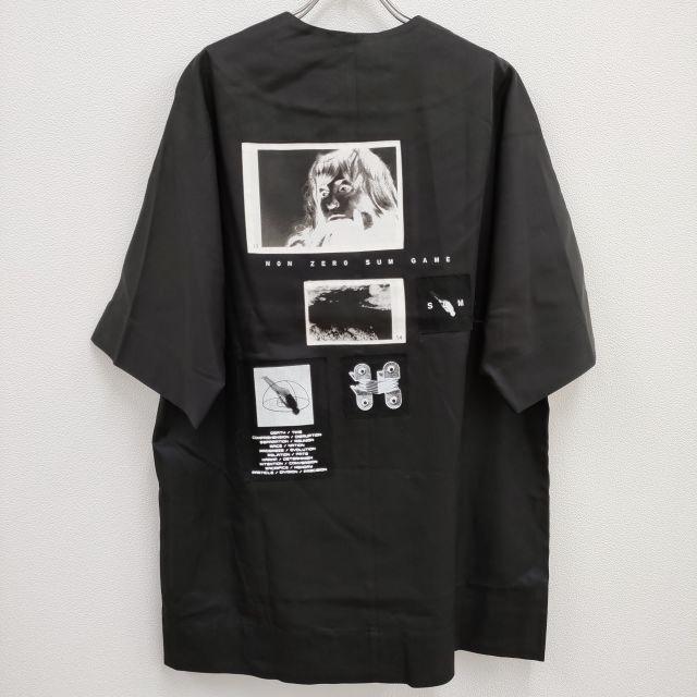 th products 新品 S/S Pullover 2201-USH02-M123 定価41800円 半袖 カットソー ブラック メンズ ティーエイチプロダクツ【中古】4-0419S♪ th products 新品 S/S Pullover 2201-USH02-M123 定価41800円 半袖