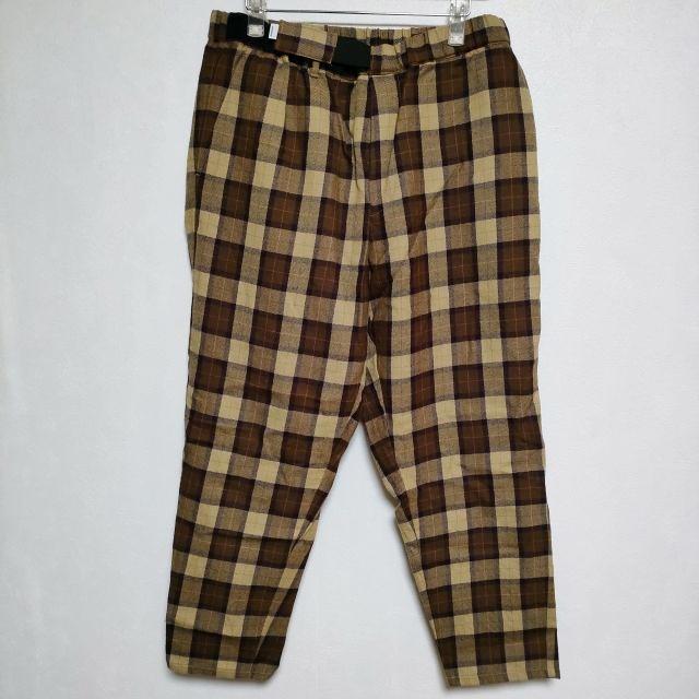 Graphpaper Wool check cook pants GM194-40527 定価35200円 チェック 