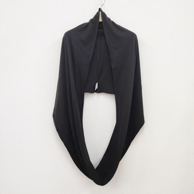 s’yte Yohji Yamamoto スカーフ スヌード 大判 UJ-L02-902 マフラー ストール ブラック メンズ サイトヨウジヤマモト【中古】4-0202T◎ s'yte Yohji Yamamoto スカーフ スヌード 大判 UJ-L02-902 マフラー