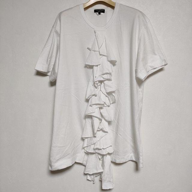 COMME des GARCONS HOMME PLUS フリル付き 半袖Tシャツ カットソー 