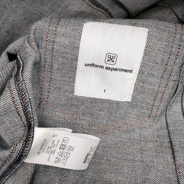uniform experiment デニムジャケット サイズ3 uniform experiment - ダメージ デニム ジャケット | HBX
