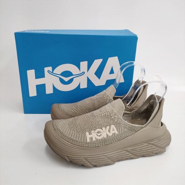 HOKA ONE ONE 新品 RESTORE TC 1134532 DOTN リカバリーシューズ サイズ28cm スニーカー ベージュ ホカオネオネ 4-0418G F96291｜kiitti｜05