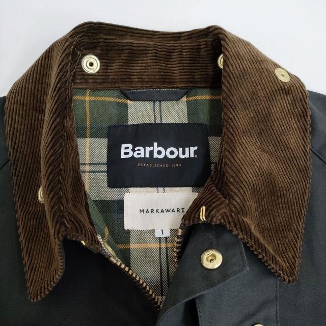 Barbour/markaware/EDIFICE トランスポートジャケット 232MCAS096 サイズ1 カーキ バブアー/マーカウェア/エディフィス 4-0423T F96328｜kiitti｜04