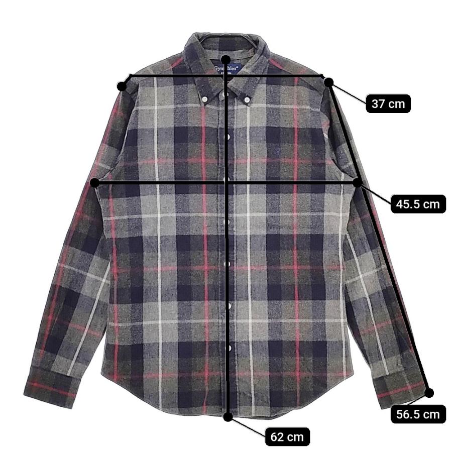 GYMPHLEX（ジムフレックス） コットン チェック柄 フランネル