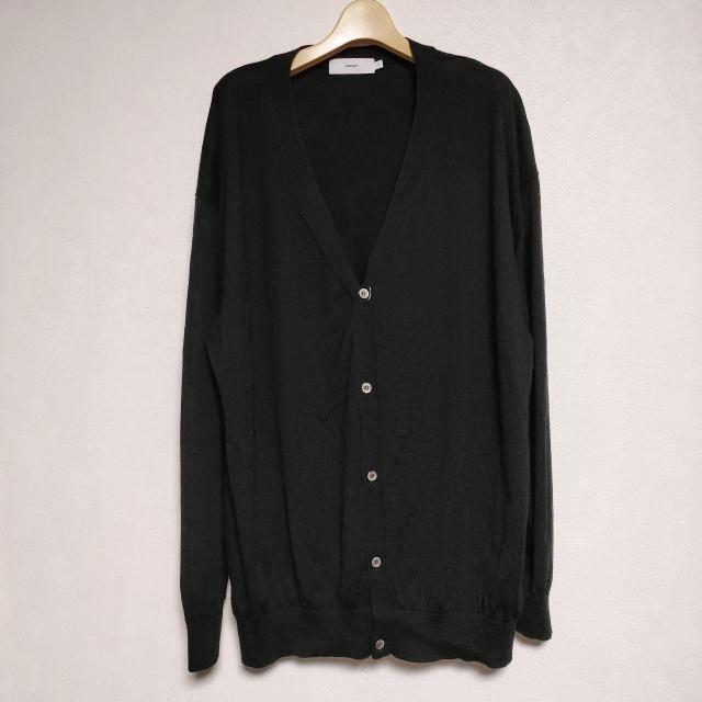 Graphpaper HIGH GAUGE KNIT CARDIGAN GU193-80082B ウール ハイゲージ 