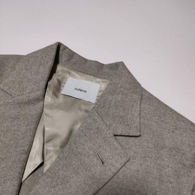 nuterm 3B Jacket コットン 001JK-021W テーラードジャケット ライト