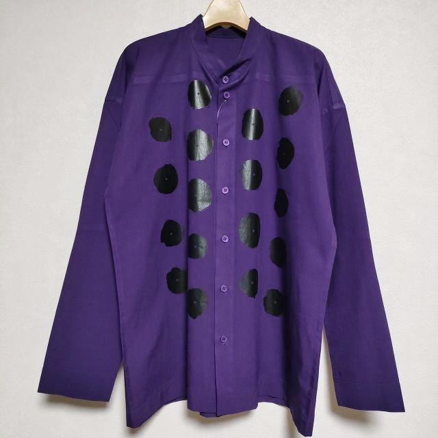 Homme Plisse issey miyake 長袖シャツパープル