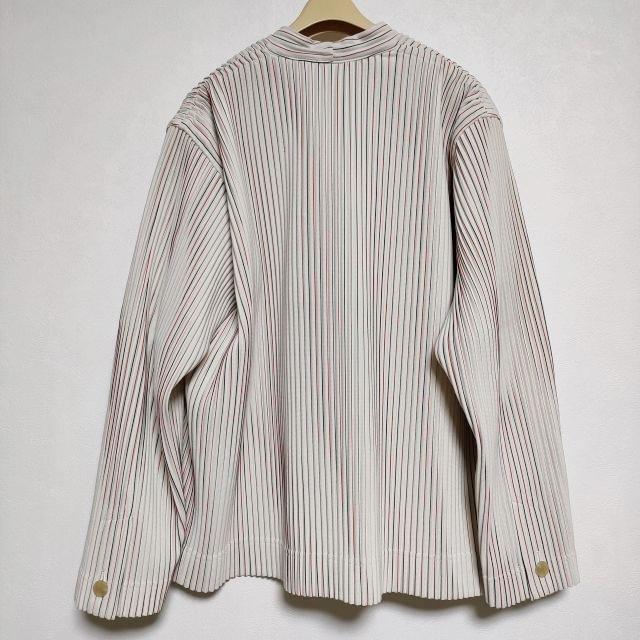 ISSEY MIYAKE HOMME PLISSE プリーツノーカラー HP01JD203 ISSEY MIYAKE HOMME PLISSE プリーツノーカラー HP01JD203