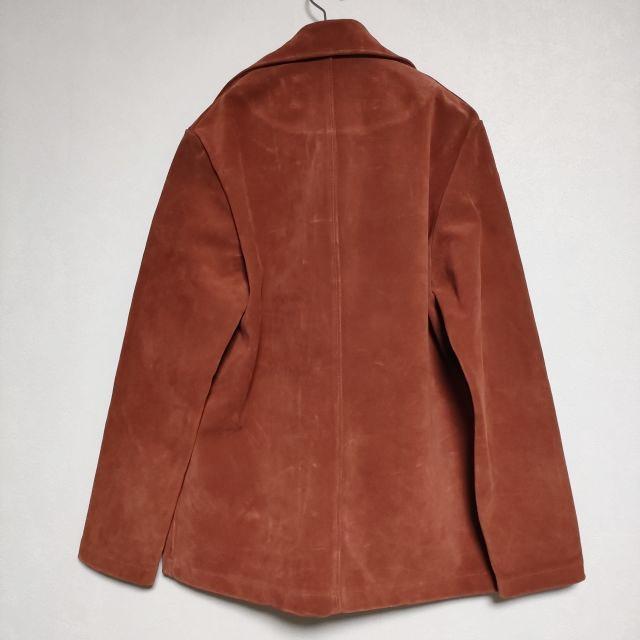 Sefr セファ GUSTAVO OVERSHIRT 定価253000円 カーフレザー 牛革 スエードカーフ ジャケット 23AW WILD RED SUEDE レッド メンズ【中古】4-1111T∞ Sefr セファ GUSTAVO OVERSHIRT 定価253000円 カーフレザー 牛革