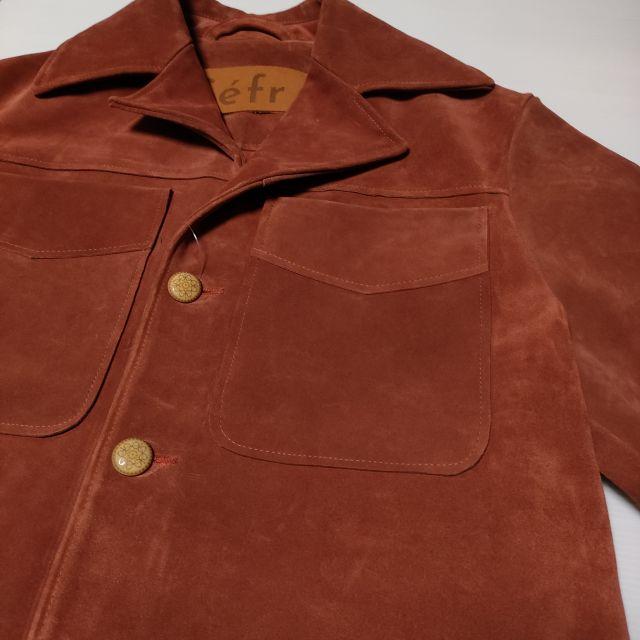 Sefr セファ GUSTAVO OVERSHIRT 定価253000円 カーフレザー 牛革