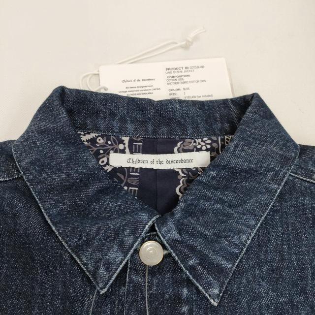 Children of the discordance 新品 LINE DENIM JACKET デニム