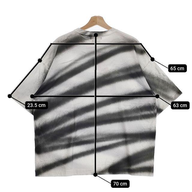 YOKE 新品 SPRAY PRINTED BORDER T-SHIRT YK24SS0667CS サイズ4 定価 