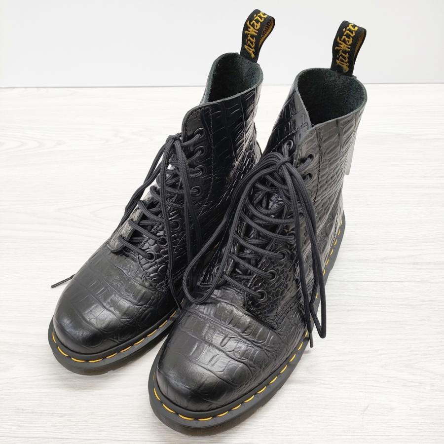 Dr.Martens（ドクターマーチン） クロコダイル型押し 8ホール サイズ