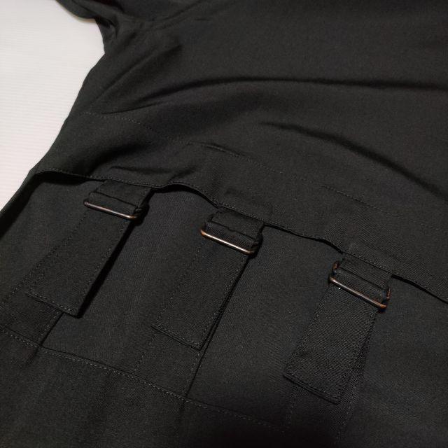 B Yohji Yamamoto ウールギャバジン アシメトリー コート ドレス NC 