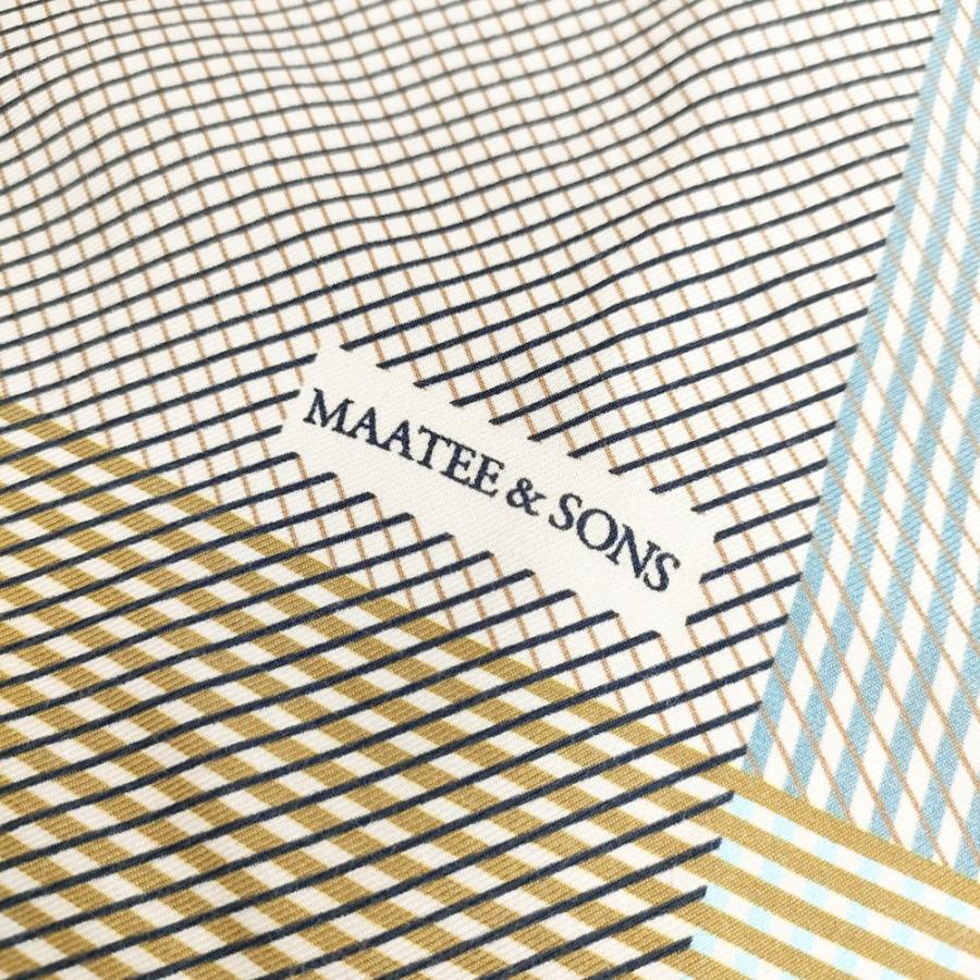 MAATEE＆SONS マーティーアンドサンズシルクスカーフ