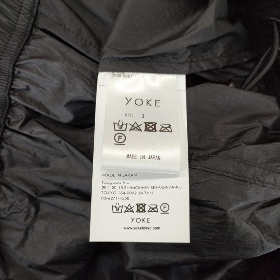 YOKE 新品 NYLON TRANING ZIP BLOUSON YK24SS0632B サイズ3 定価 YOKE 新品 NYLON TRANING ZIP BLOUSON YK24SS0632B サイズ3 定価